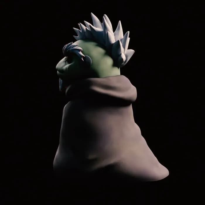 STL - fukasaku naruto render 2