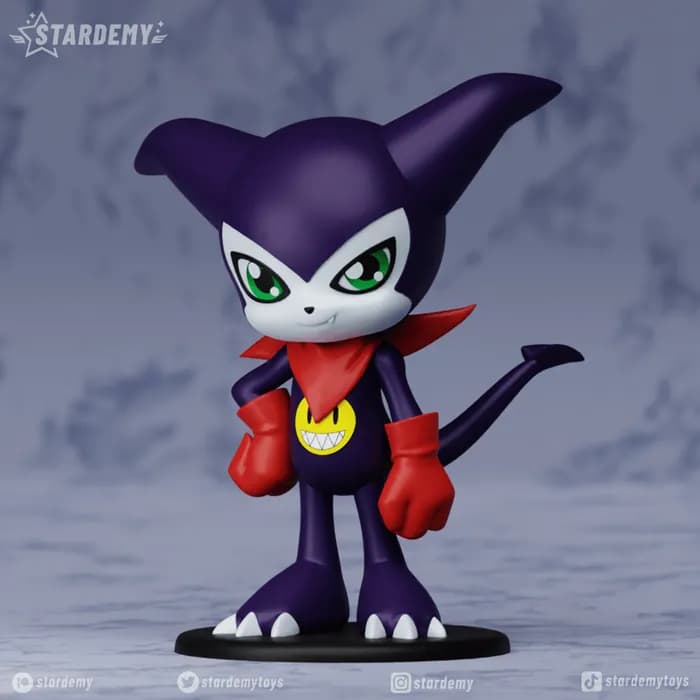 STL - impmon digimon render 3