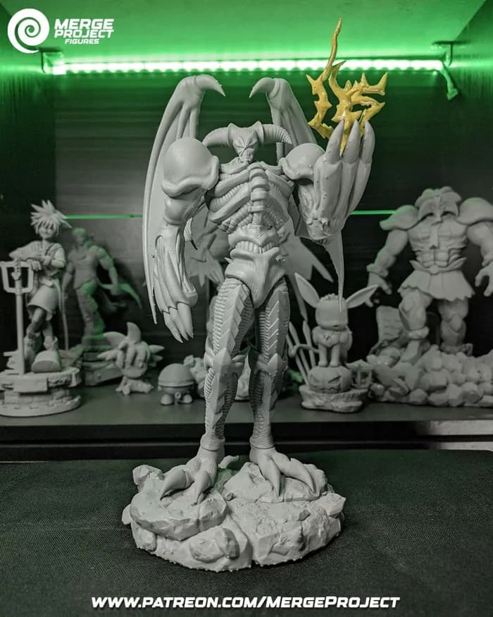 STL - merge project convoca al craneo - yu-gi-oh render 4