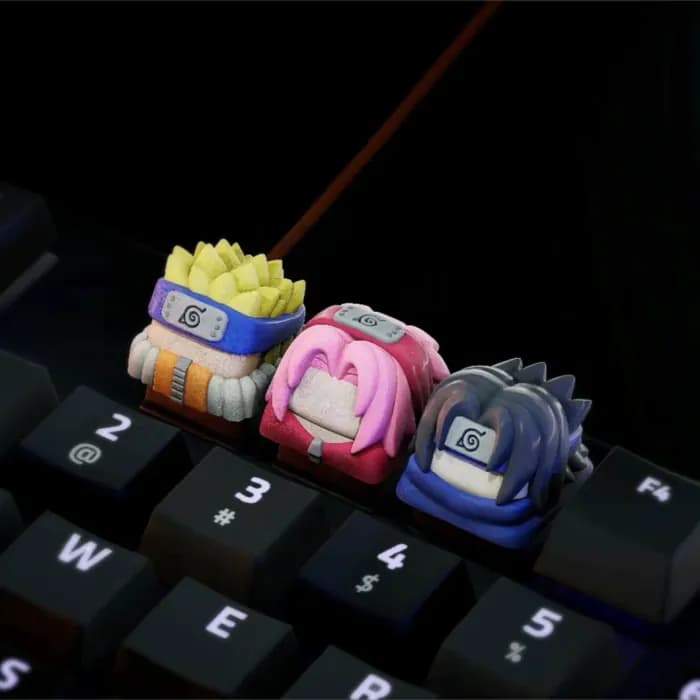STL - naruto keycaps render 2