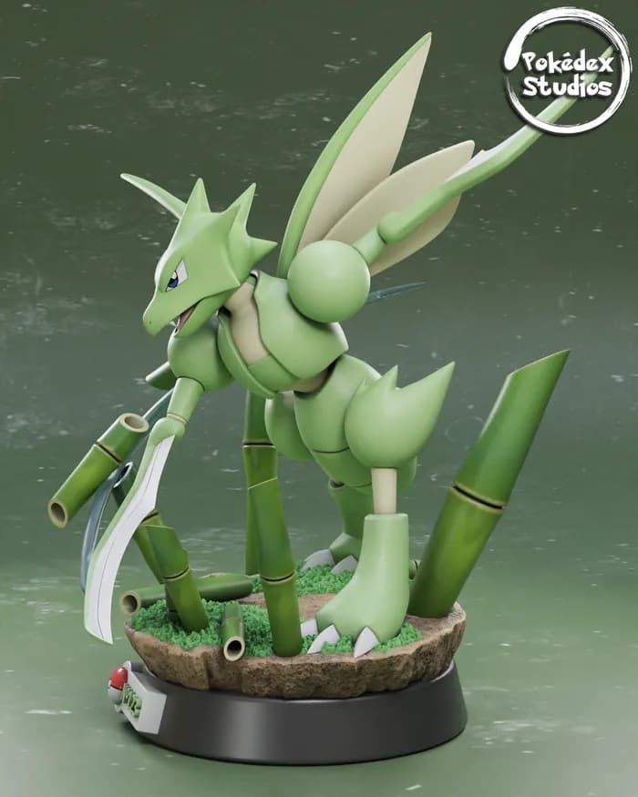 STL - scyther render 3