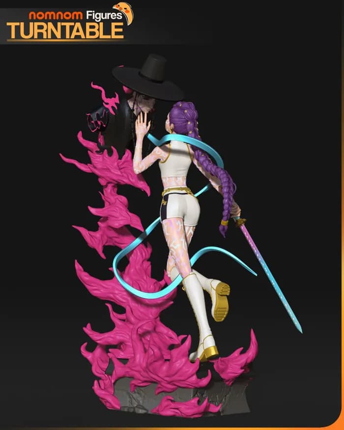 STL - 178mm rumi kpop demon hunters@hehestl render 3