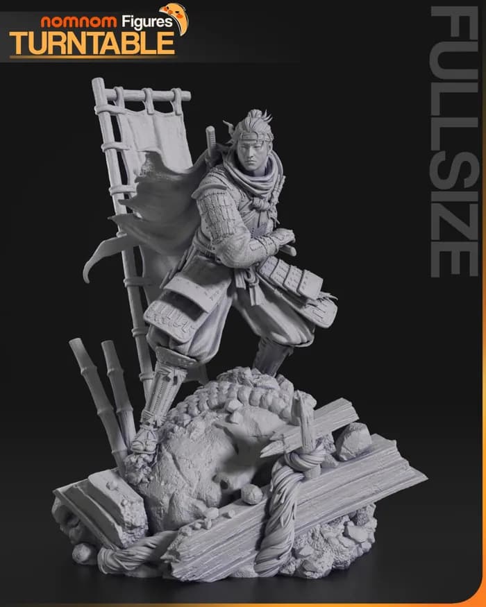 STL - 178mm split jin@hehestl render 2