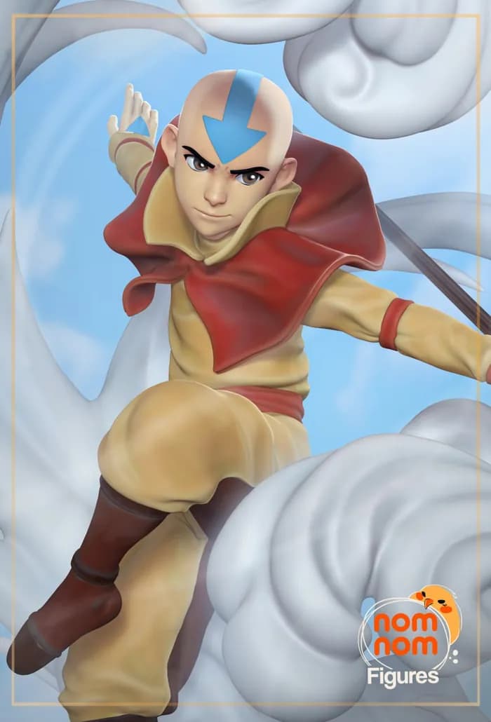 STL - aang render 3