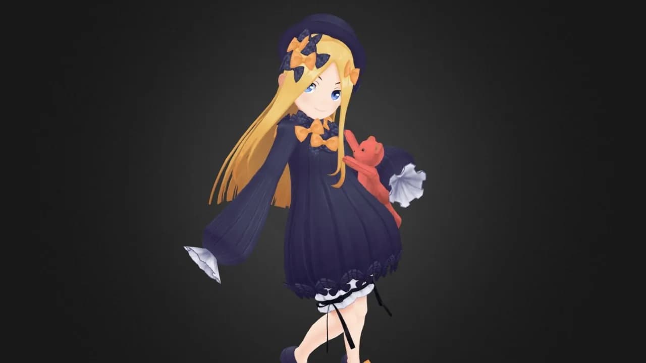 STL - Abigail Williams FGO figura render 1