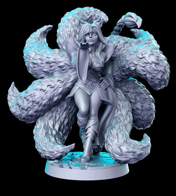 STL - ahri render 2