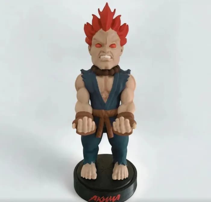 STL - akuma controller holder @print3dworld render 1
