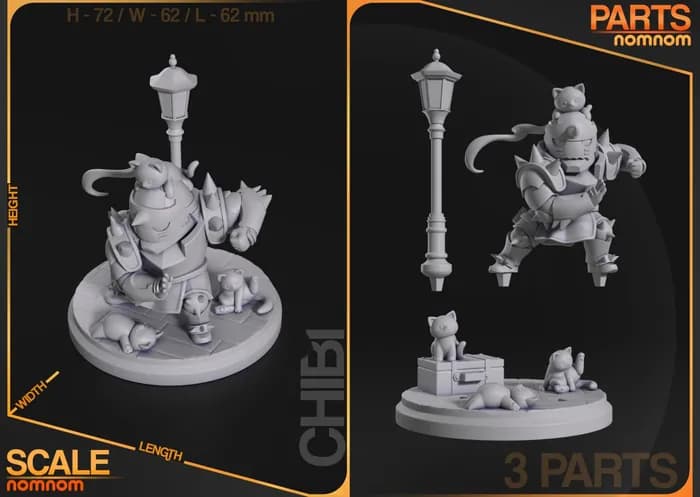 STL - alphonse render 2