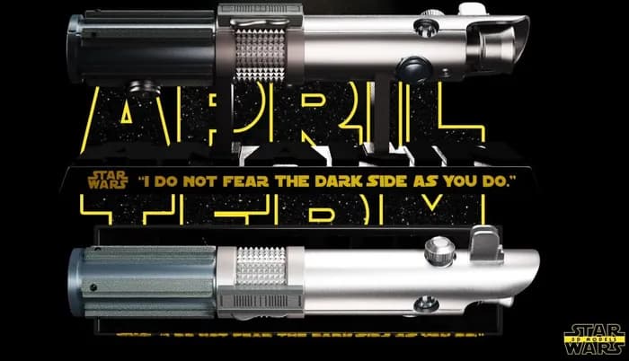 anakin ligthsabers star wars 3d modes 30 cm 9 parts