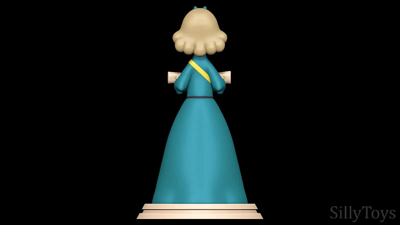 STL - Anne Kennel Pups of liberty figura render 3