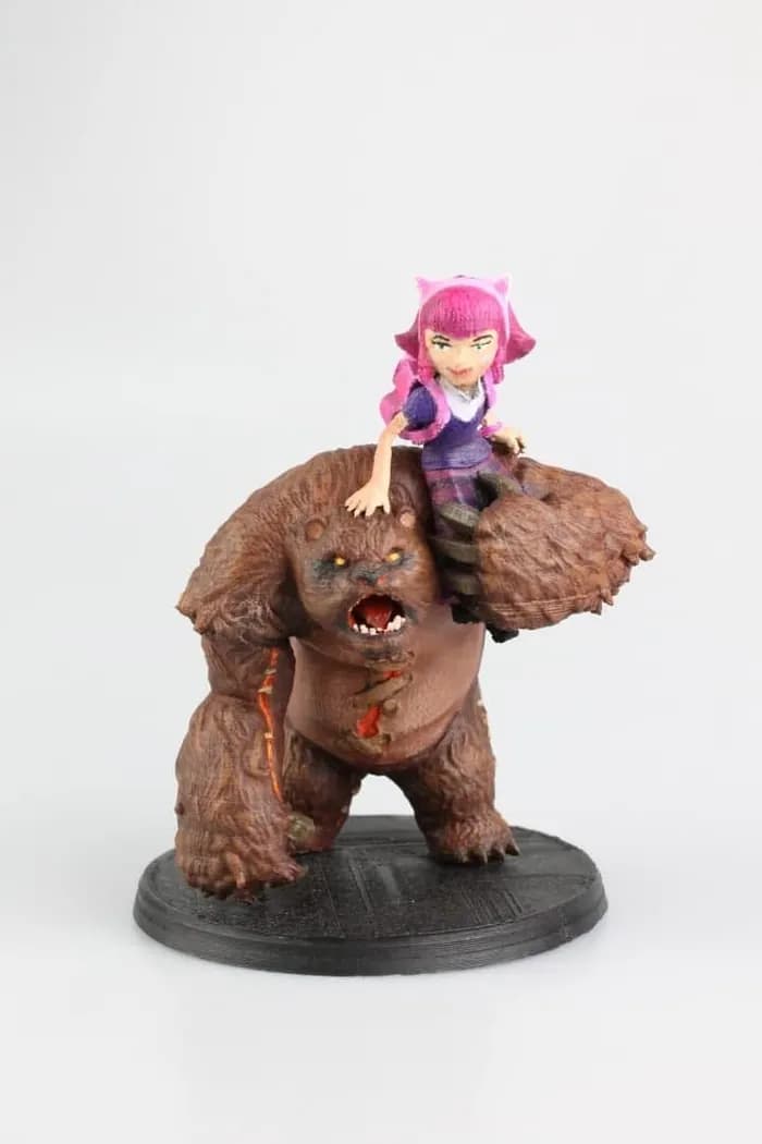 STL - annie and tibbers league of legends render 1