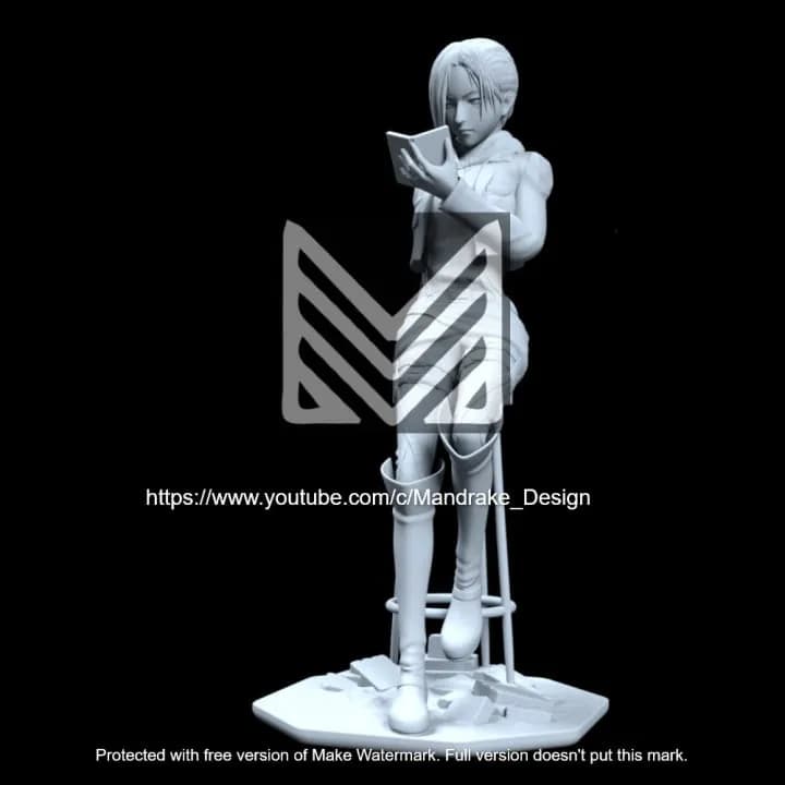 STL - Annie Leonhart figura de anime