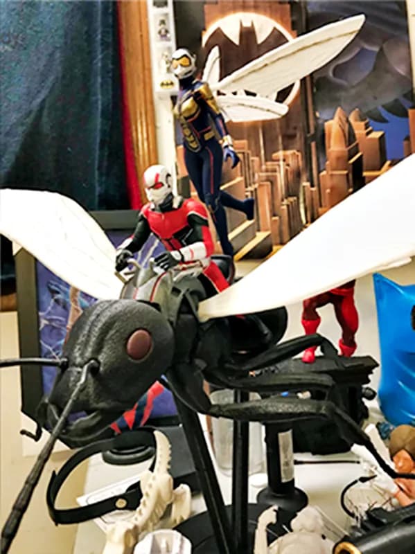 STL - Ant Man y La Avispa render 2