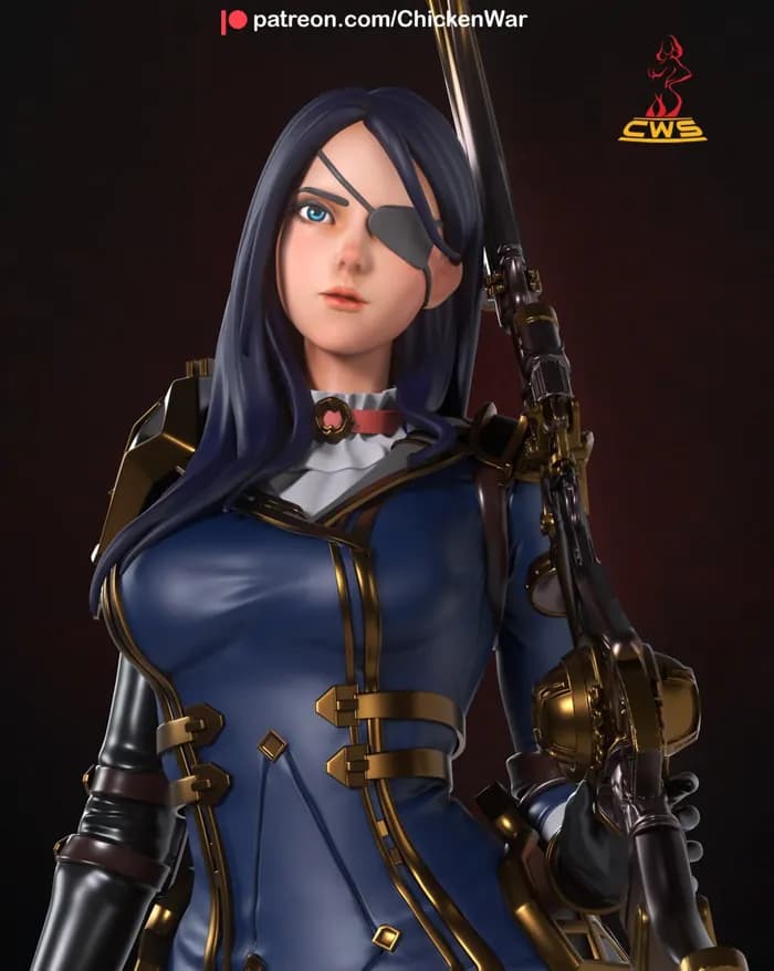STL - arcanecaitlyn render 1