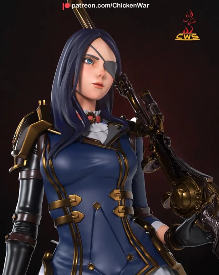 STL - arcanecaitlyn render 3