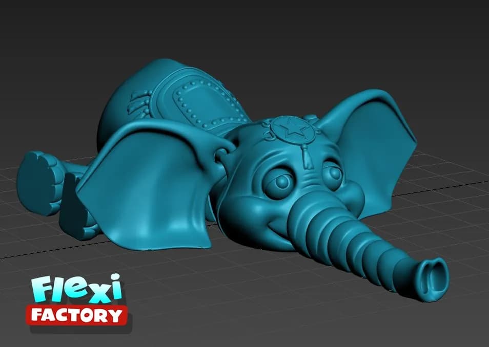 STL - Ardilla de "La Era del Hielo" para imprimir en 3D render 2