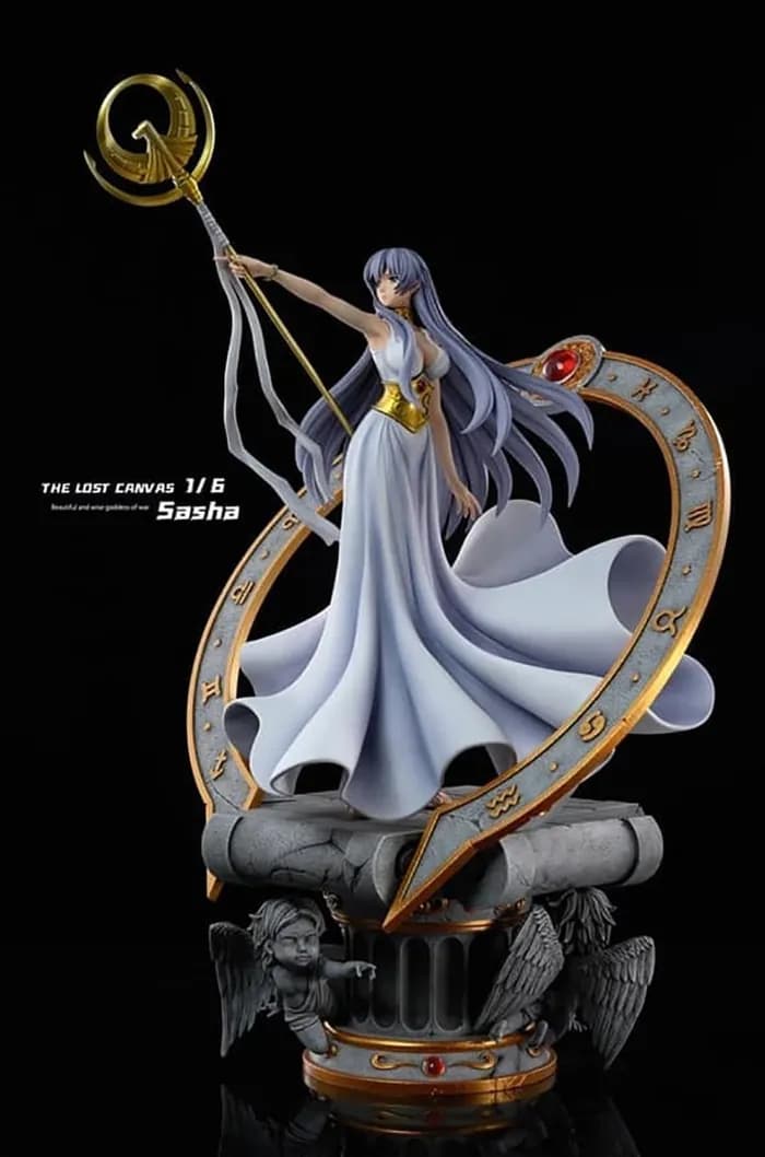 STL - athena from saint seiya render 1