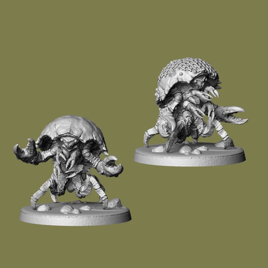 STL - Bandidos de mundo post apocalíptico render 4