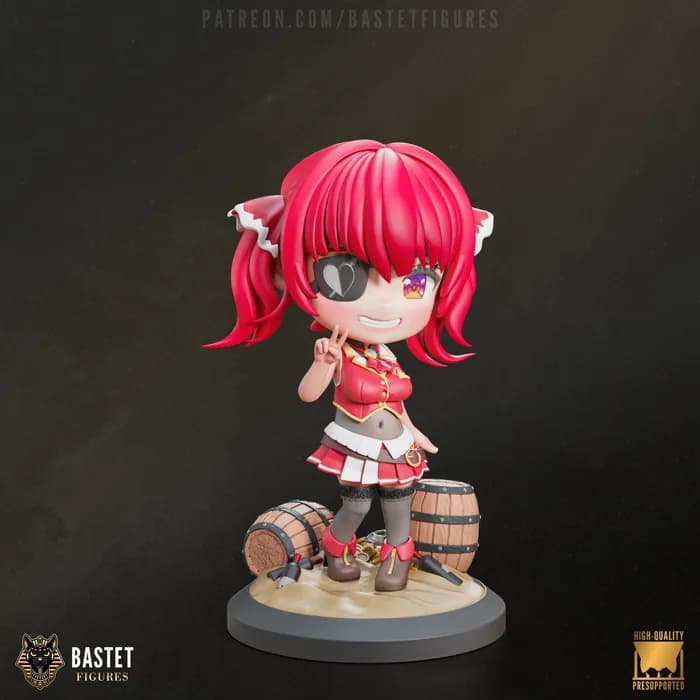 bastet figures hololive houshou marine