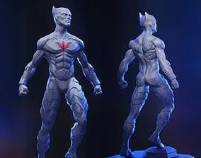 STL - batman beyond full figure cgtrader render 1