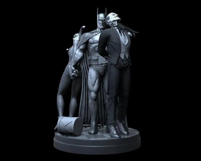 STL - batman interrupted render 1
