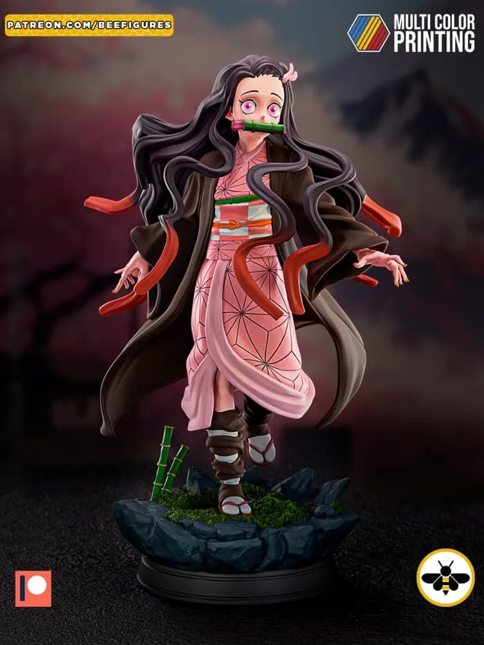 bee figures nezuko demon slayer kimetsu no yaiba t me moxomor aka