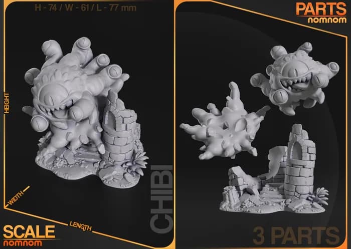 STL - beholder render 2
