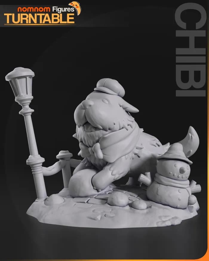 STL - bond chibi render 4