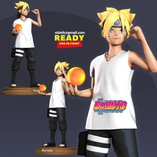 STL - boruto render 3