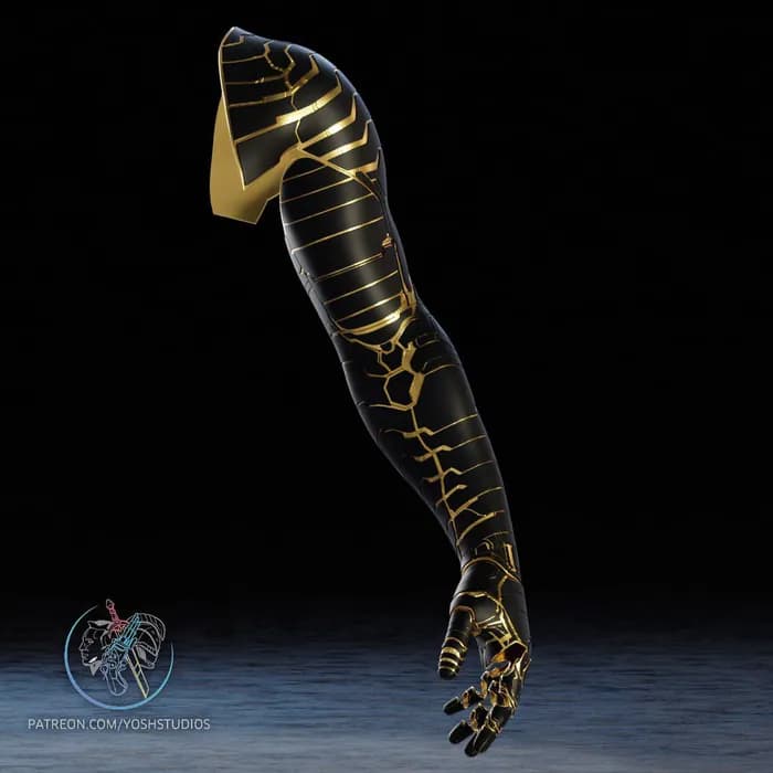 STL - Brazo de Soldado de Invierno Vibranium