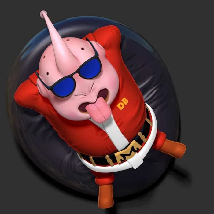 STL - buu santa render 3