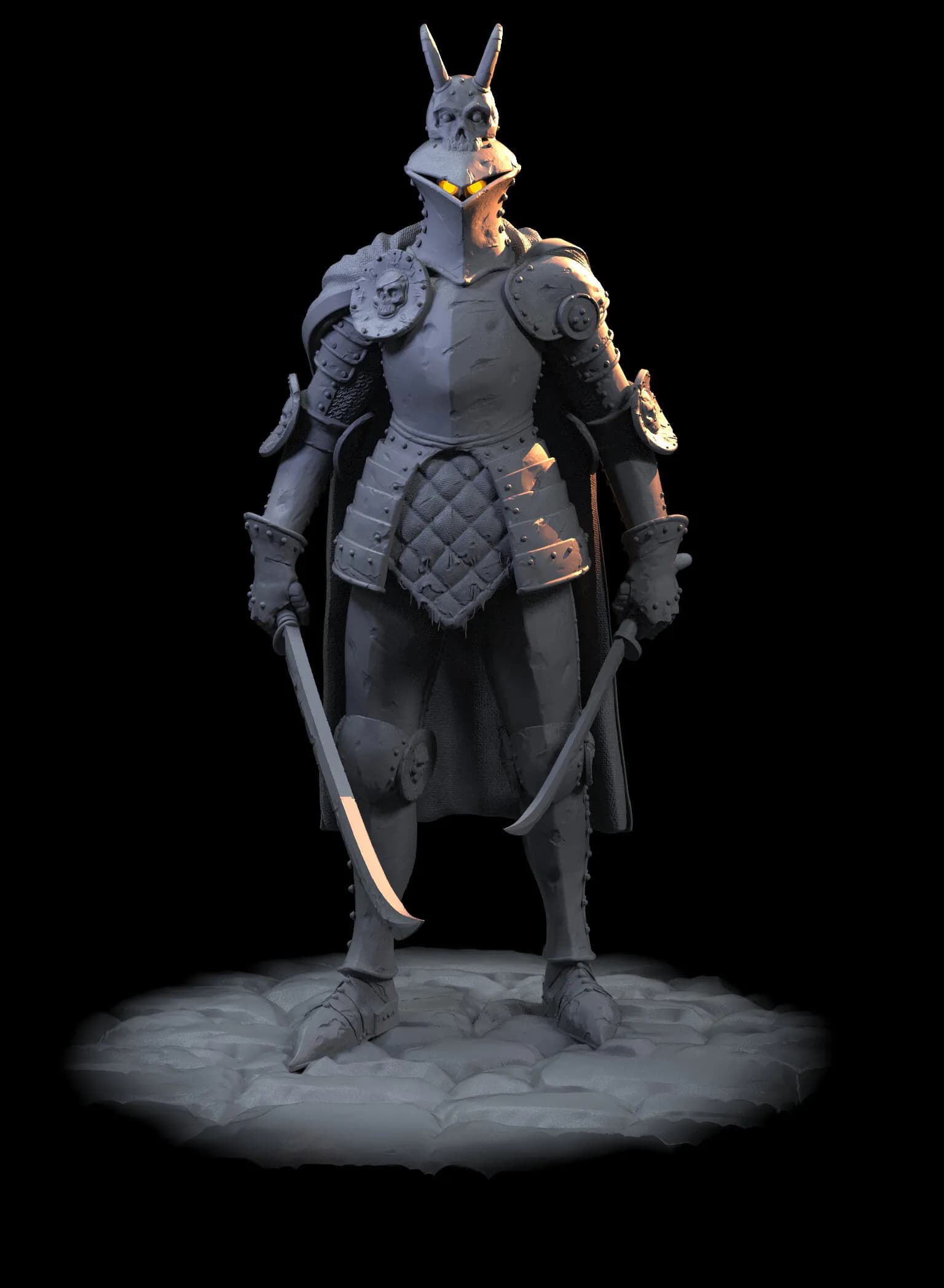 STL - Death Knight with Bird Head