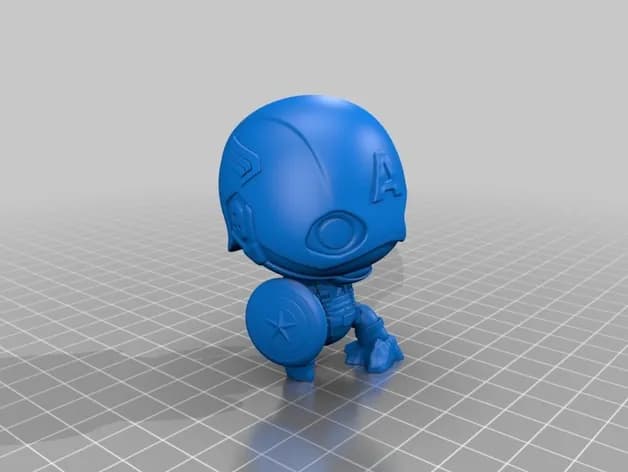 STL - captain america the first avenger version render 4
