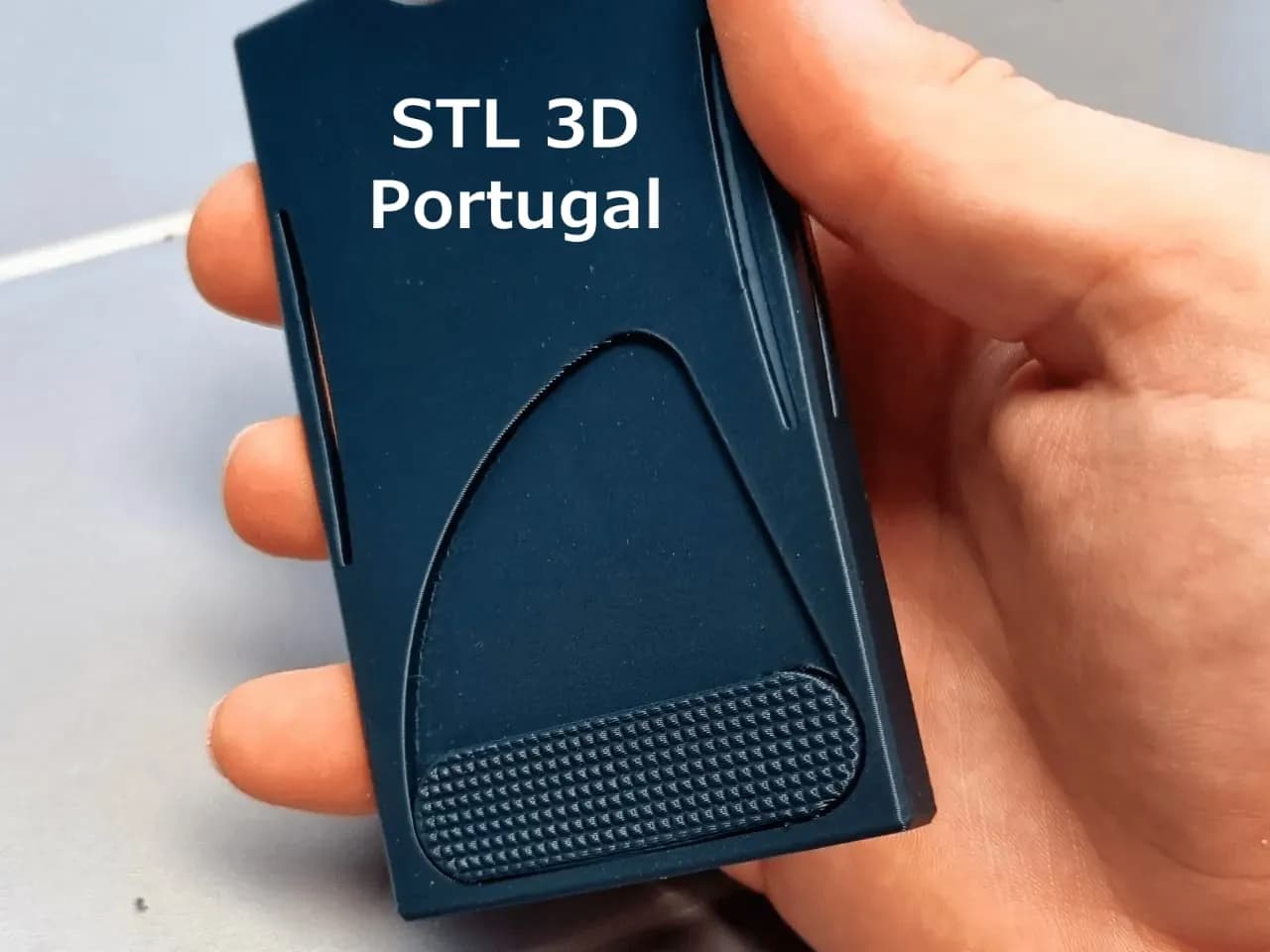 STL - Cartera tipo cascada imprimible en un solo paso render 2