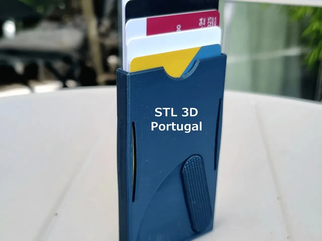 STL - Cartera tipo cascada imprimible en un solo paso render 4