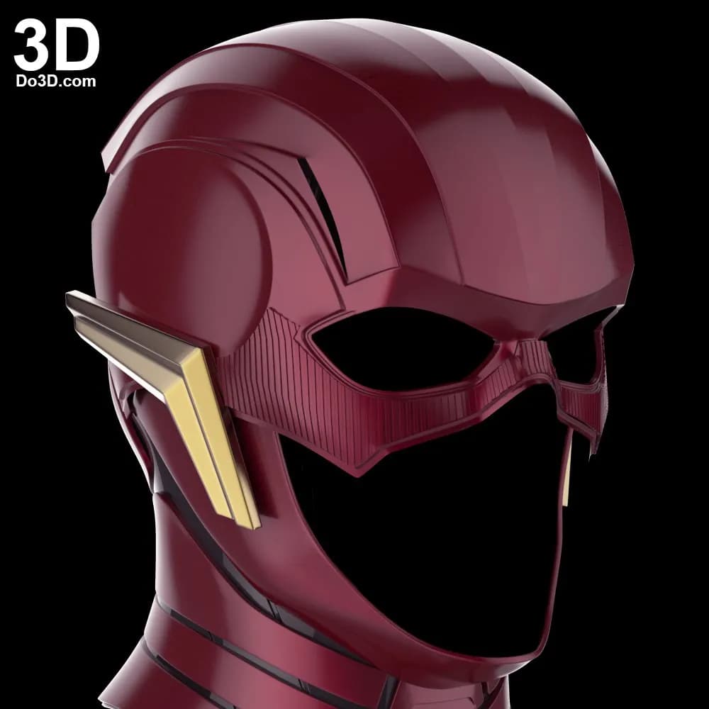 STL - Justice League Style Flash Helmet