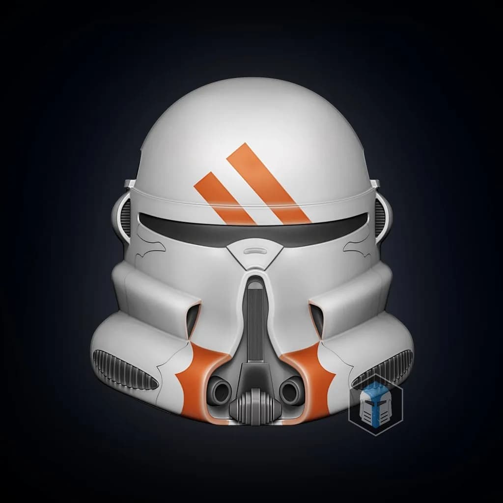 STL - Casco de soldado de asalto terrestre render 1