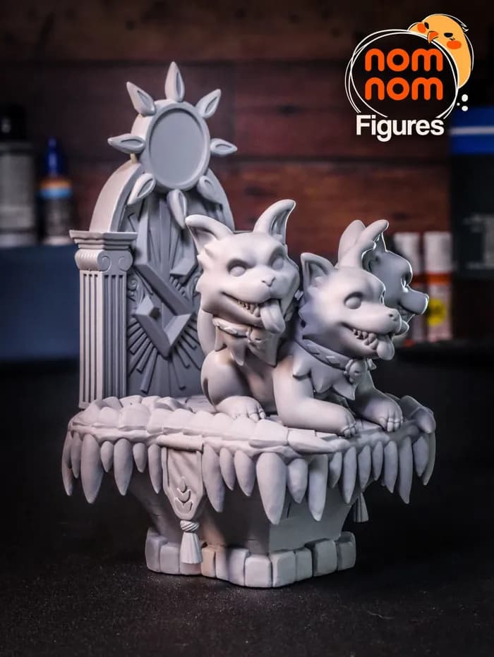 STL - cerberus hades render 2
