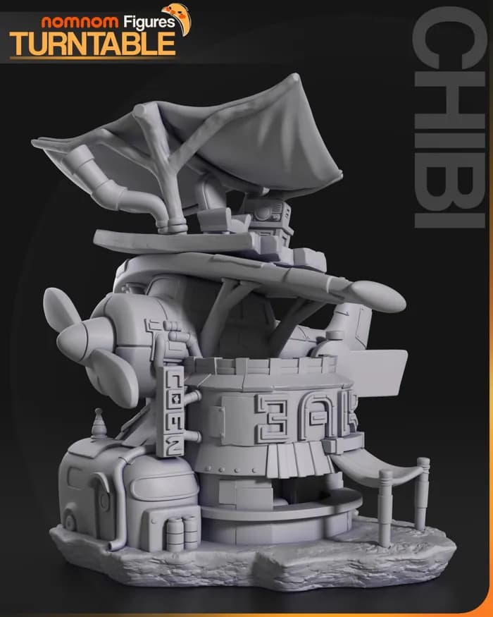 STL - chibi flightbar@hehestl render 3