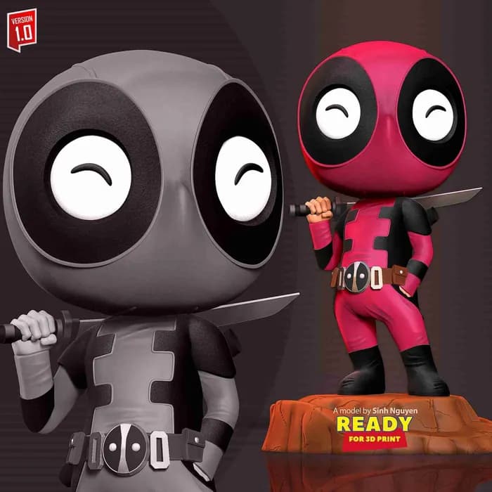 STL - chibipool render 5