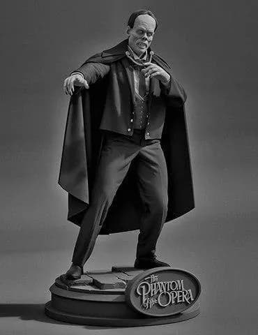 STL - classic monsters the phantom of the opera render 1