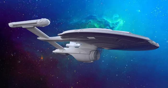 STL - collection uss enterprise nx 01 refit hyperdetailed obj render 1