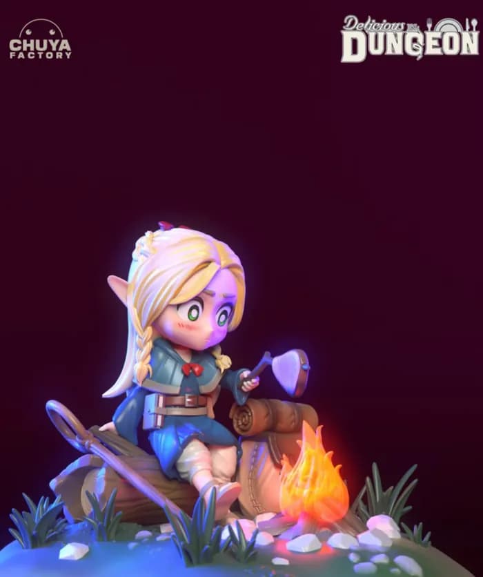 STL - constlantinopla chuya factory marcille chibi render 2