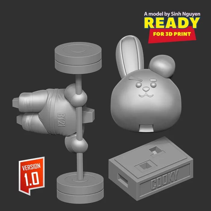 STL - cooky render 3