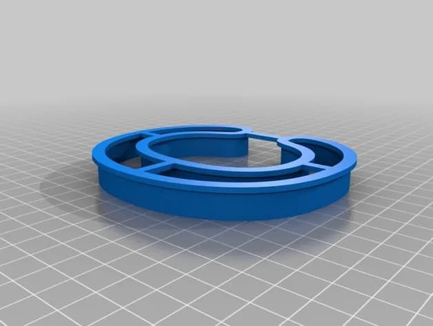 STL - Cortadores de galletas de letras del alfabeto render 5