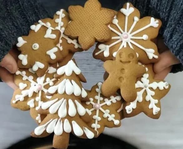 STL - Christmas Wreath Cookie Cutters