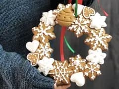 STL - Cortadores de Galletas Navideñas Corona render 4