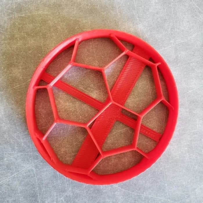 STL - cortantes galletitas cookie cuuter futbol soccer render 5