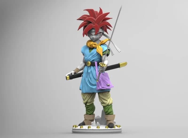 STL - Crono de Chrono Trigger render 1