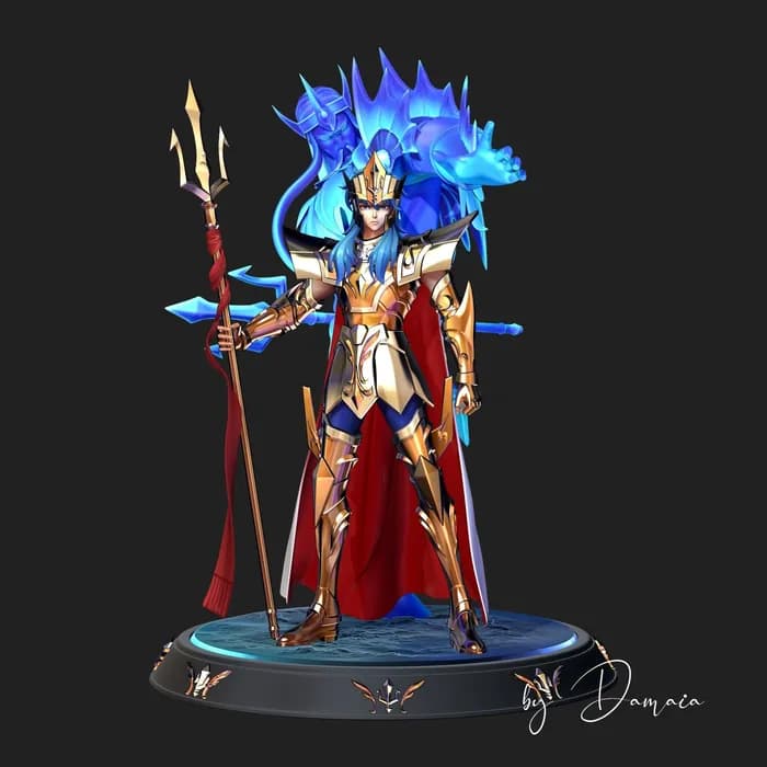 STL - damaia julian solo poseidon extras render 1